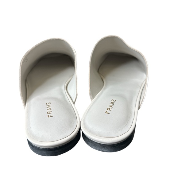 Frame La Ventura Leather Mule Slip Ons SZ 39, US 8.5 - Picture 3 of 9